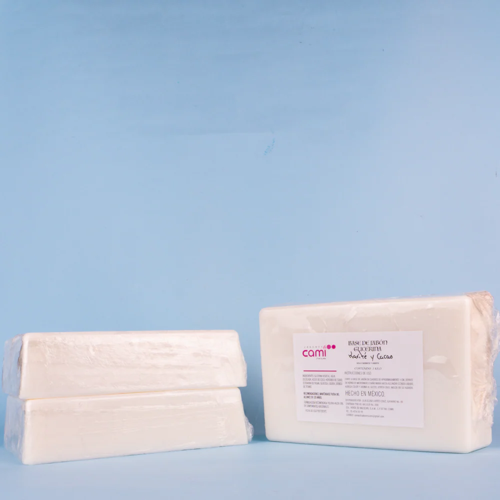 Glicerina Manteca Karité con Cacao Base para Jabón - Imagen 2