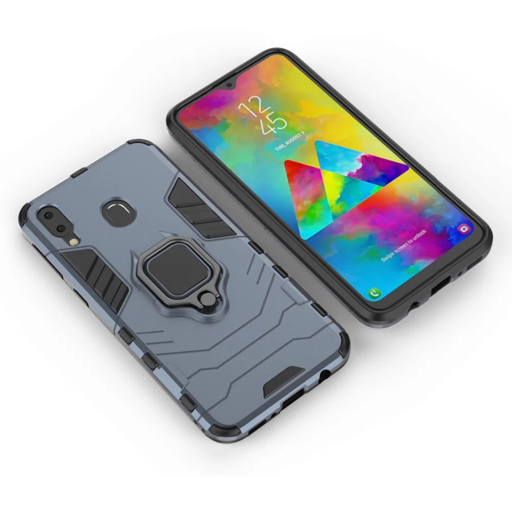 Funda Uso Rudo Anillo Para Samsung M20 B05636 - Imagen 2