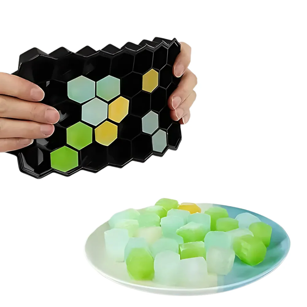 Molde de silicón hielos hexagonales - Imagen 3