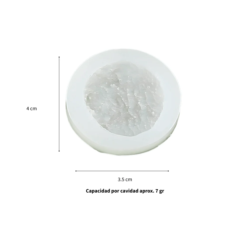 Molde de Silicón Galleta polvorón - Imagen 3