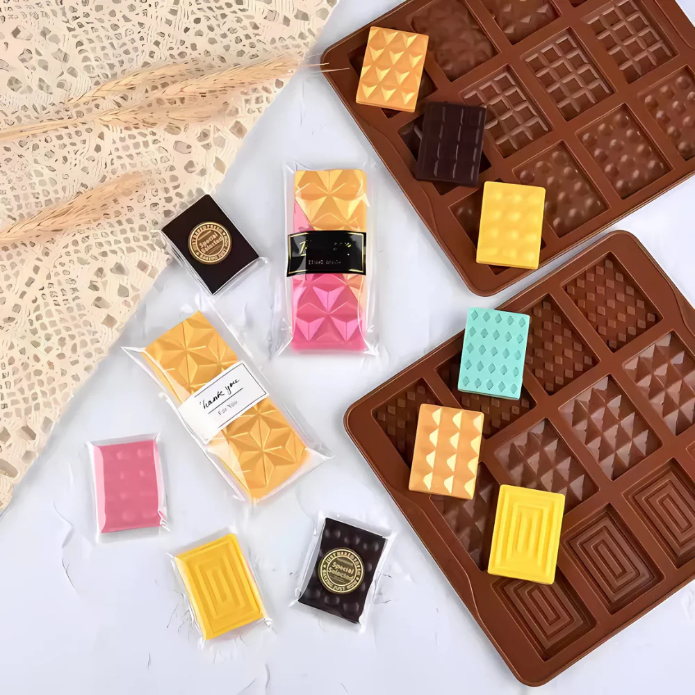 Molde 12 Chocobarritas para Chocolates - Imagen 3