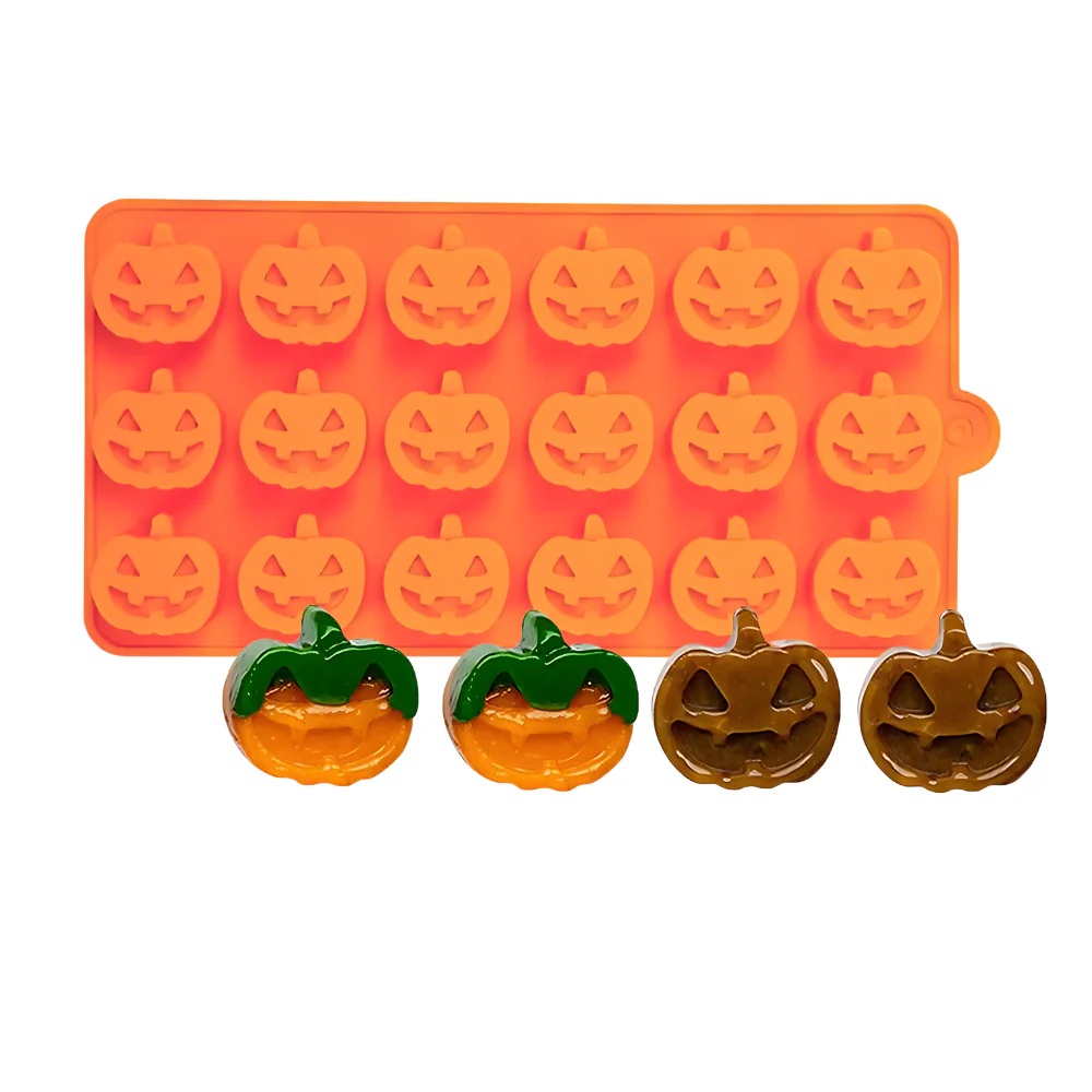 Molde 18 Calabazas para Halloween
