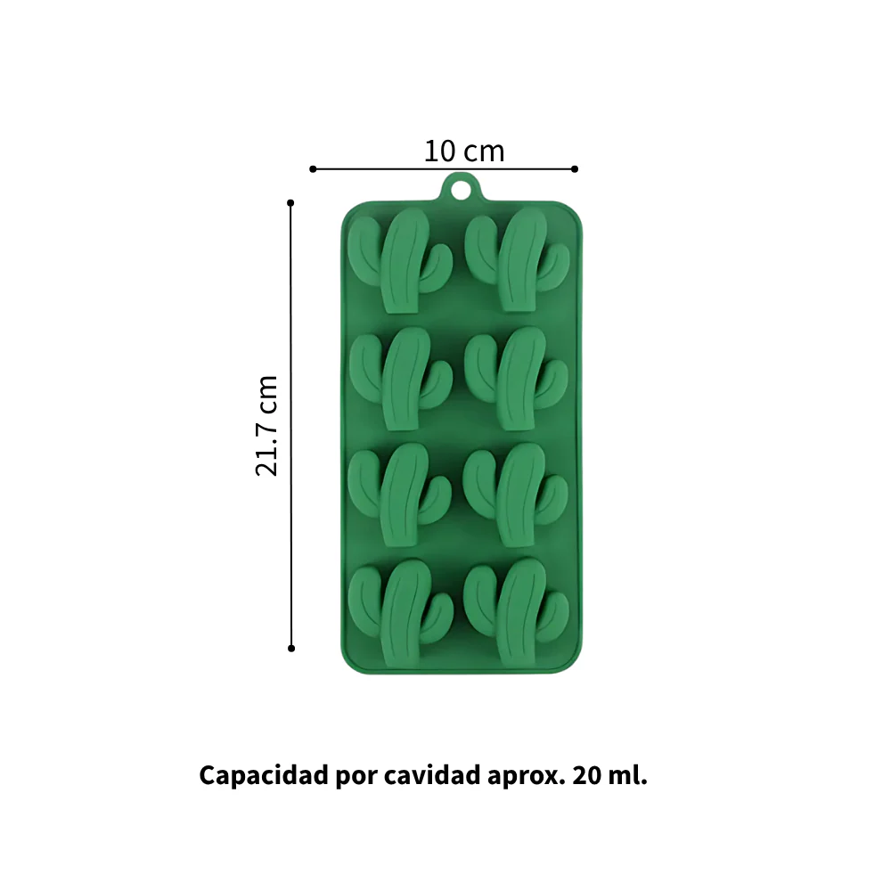 Molde de Cactus 8 Cavidades - Imagen 3