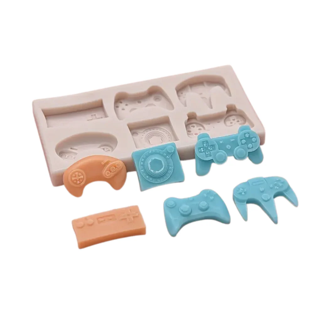 Molde Gamer Fondant Mini 6 Controles Game