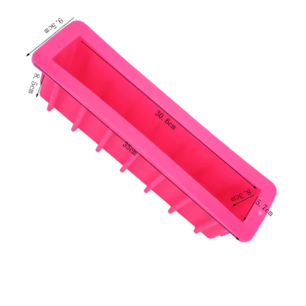 Molde de Silicón Jabonero Rectangular Extra Largo - Imagen 4