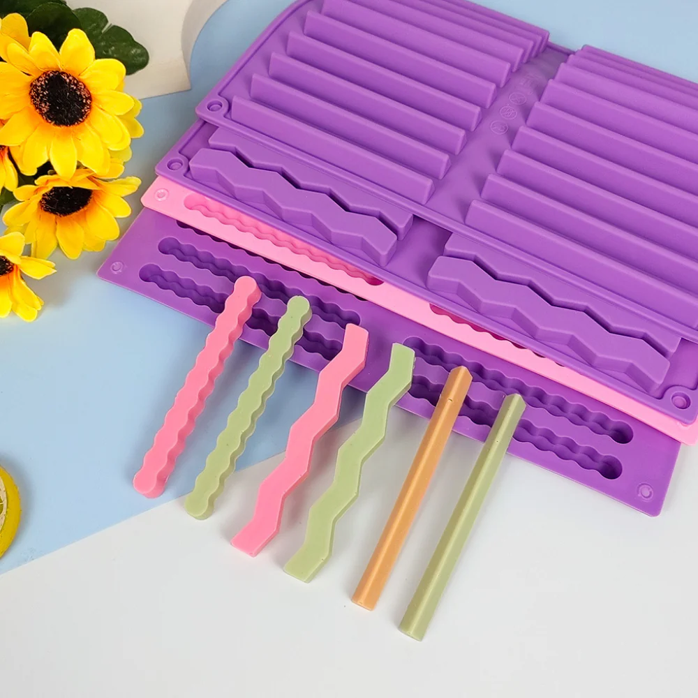 Molde 20 Velas Zic Zac - Imagen 2