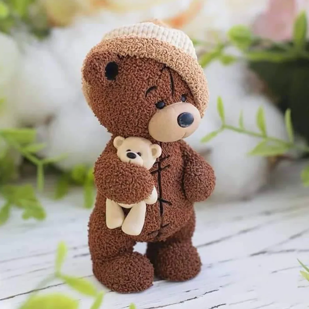 Molde Oso Vagabundo 3D con Osito de Peluche - Imagen 3