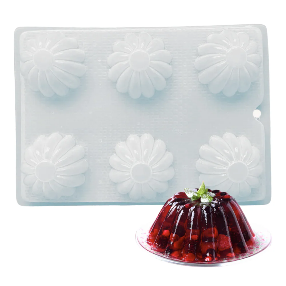 Gelatinero 6 florecitas