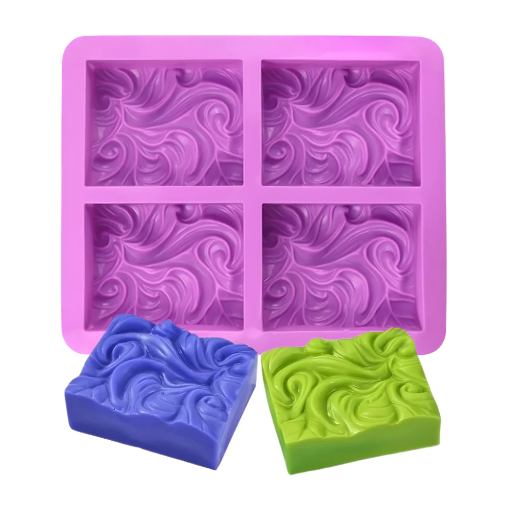 Molde Jabonero Sellado Olas de Mar