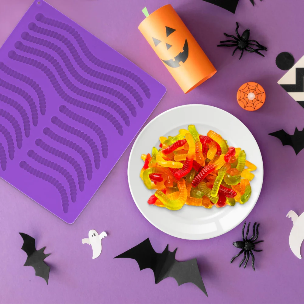 Molde Lombriz Gomita - Imagen 2