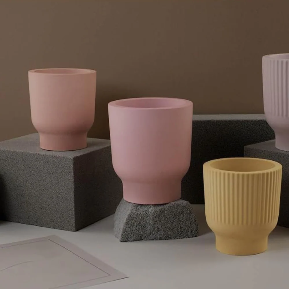 Molde Florero Liso Grande Macetero - Imagen 3