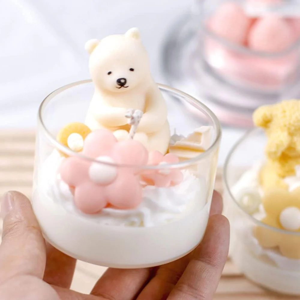 Molde Oso Polar Sentadito y Calladito 3D - Imagen 2