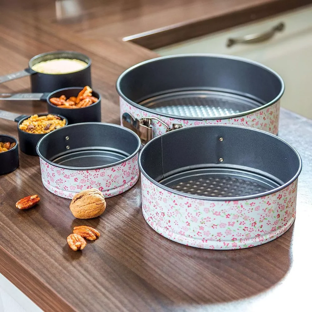 Molde para Pastel Diseño Floral Aluminio - Imagen 2