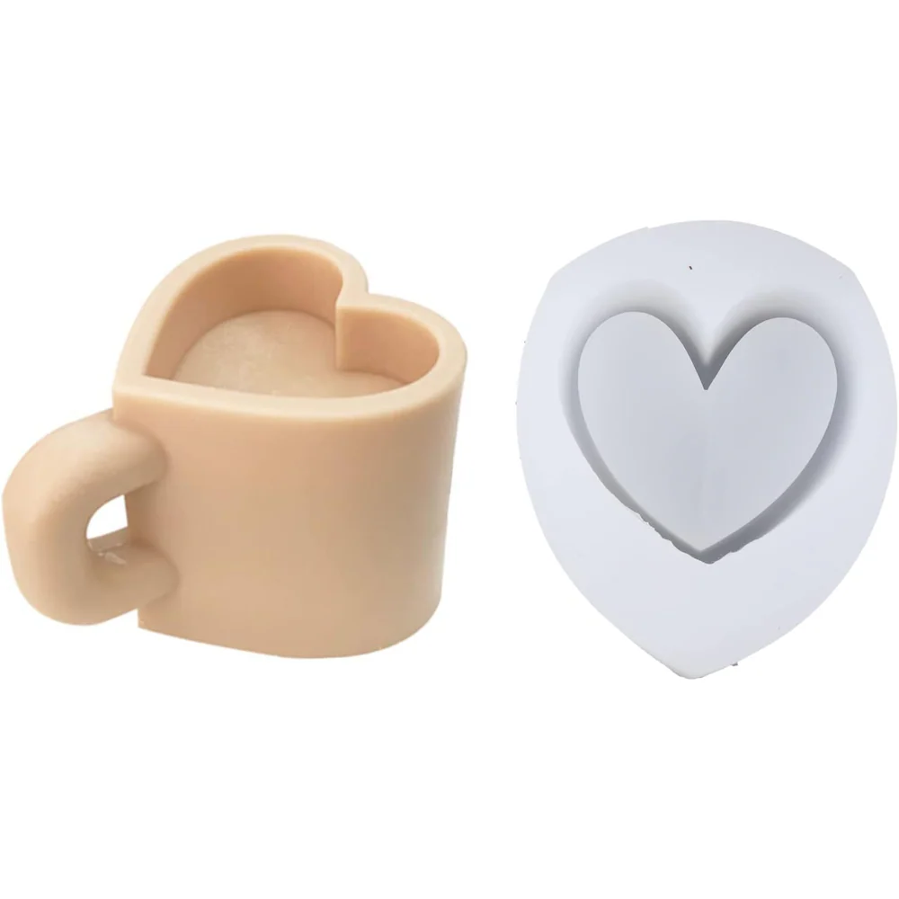 Molde Taza Corazón 3D - Imagen 4