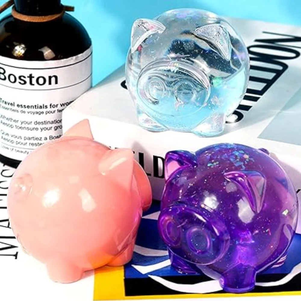 Molde de Puerquito Mini para Resina Molde de Silicón - Imagen 4