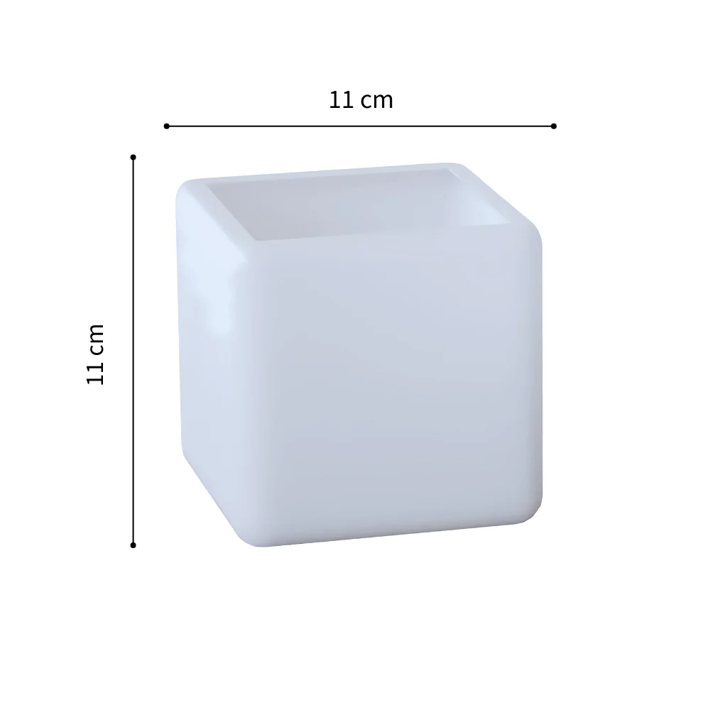 Molde Resina Cubo 10 Cm - Imagen 4