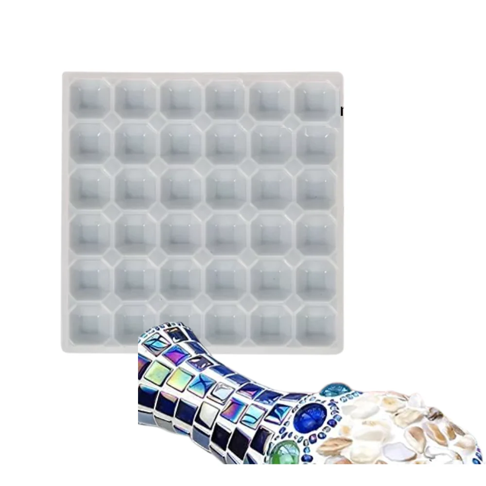Molde Resina Mosaico Cuadros