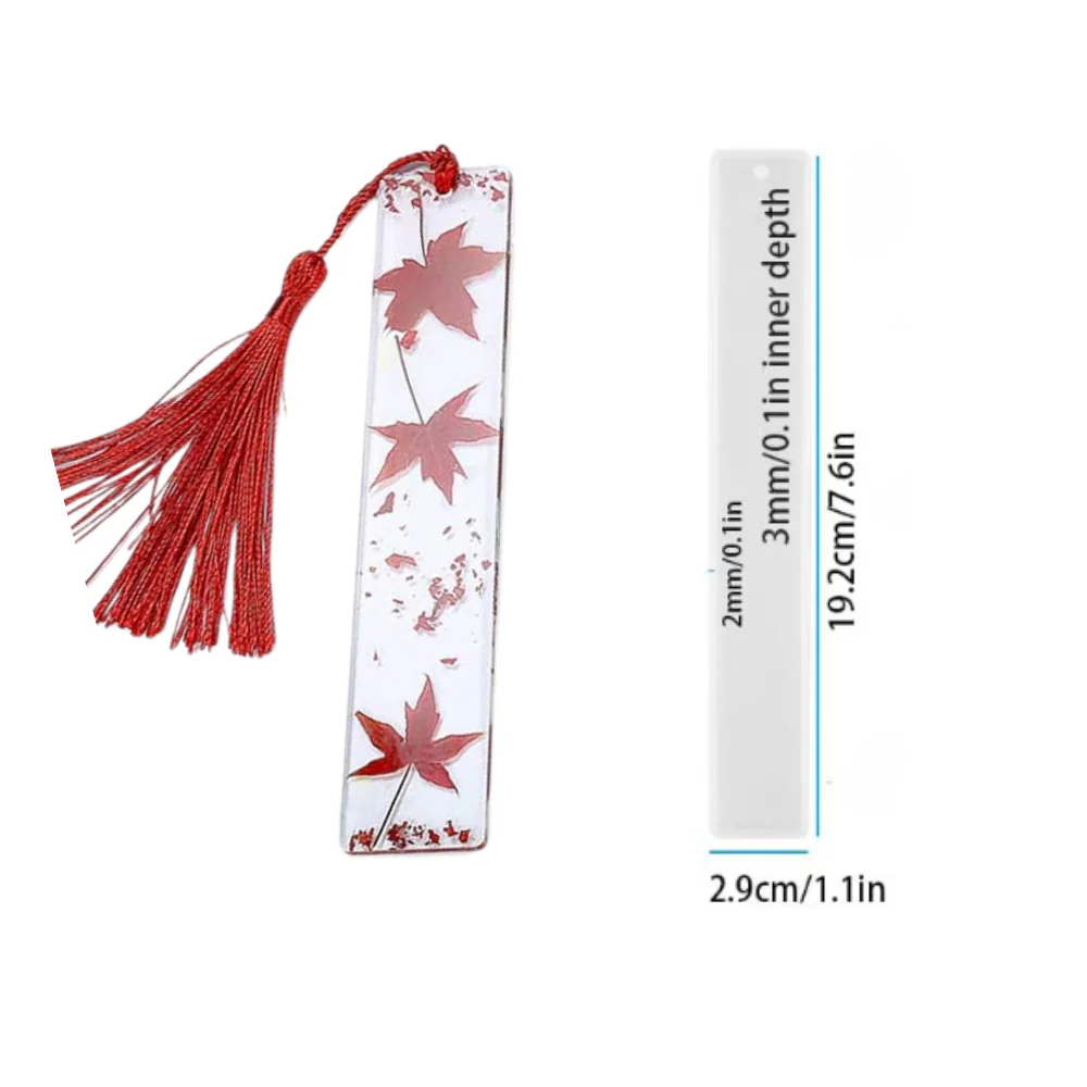 Molde Separador (largo) de Libros para Resina - Imagen 6