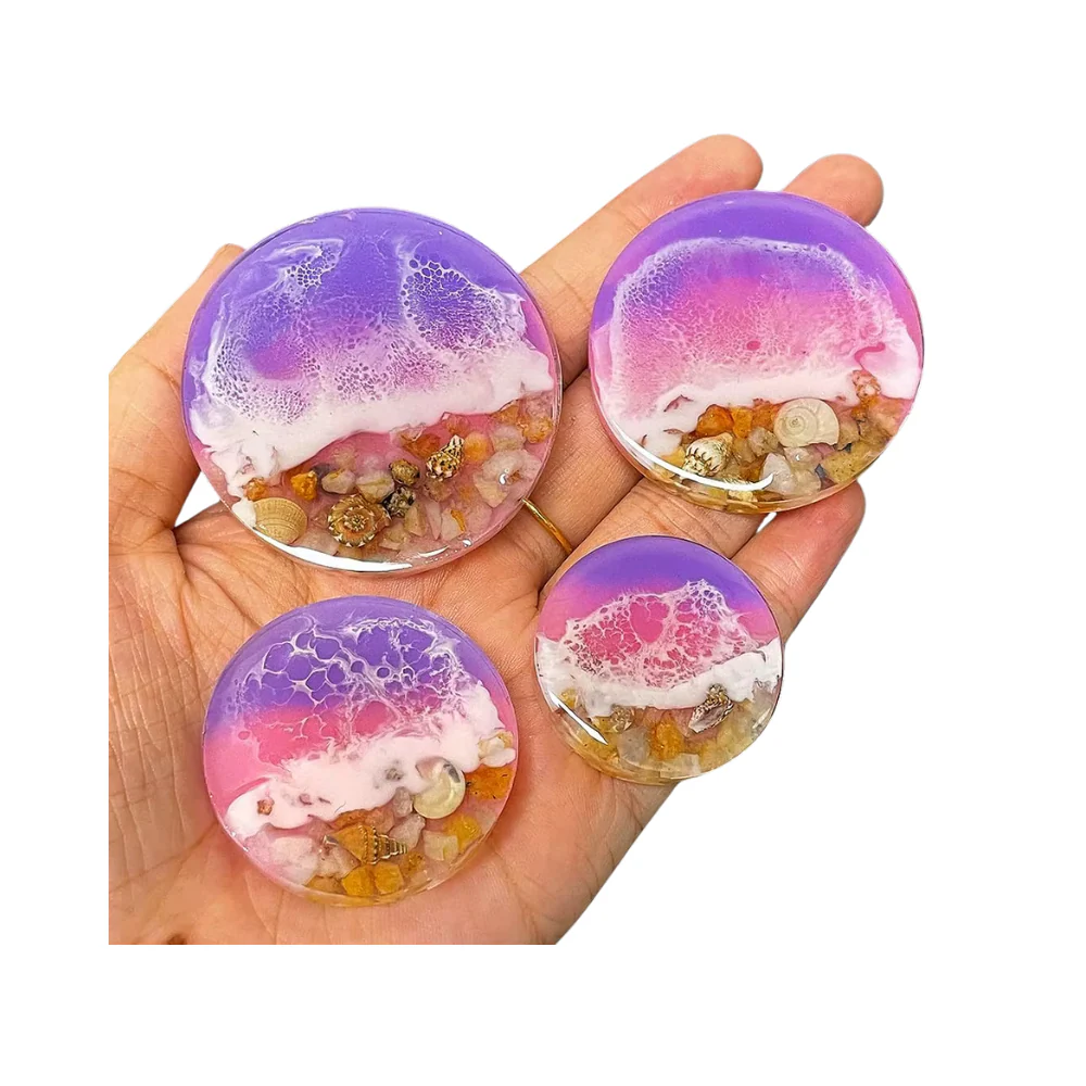 Molde 8 Círculos para Resina - Imagen 2