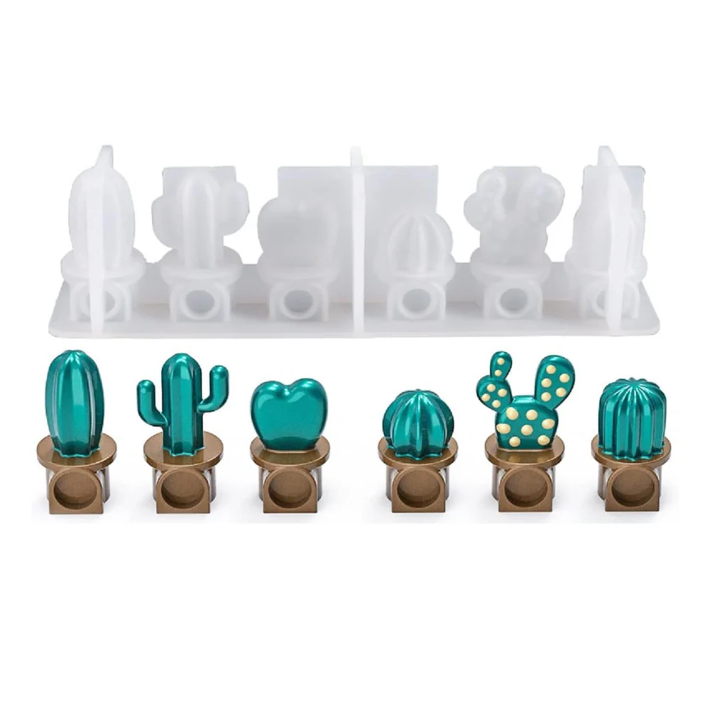 Molde Suculentas en Macetita para Imanes