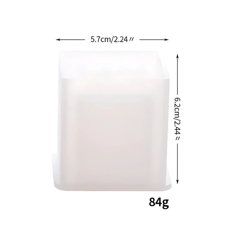 Molde Para Resina Vaso Cuadro - Imagen 3