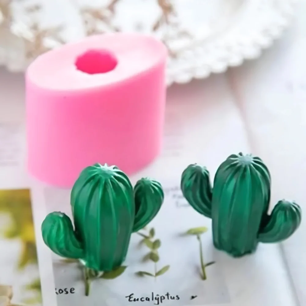 Molde de Silicón cactus chico 3D - Imagen 2