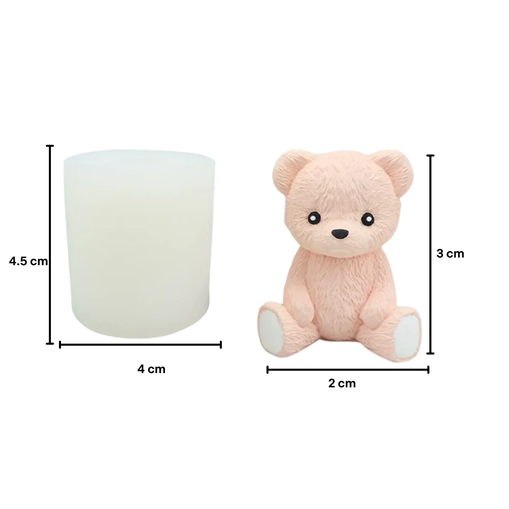 Molde Oso Ternurita Ártico 3D - Imagen 4