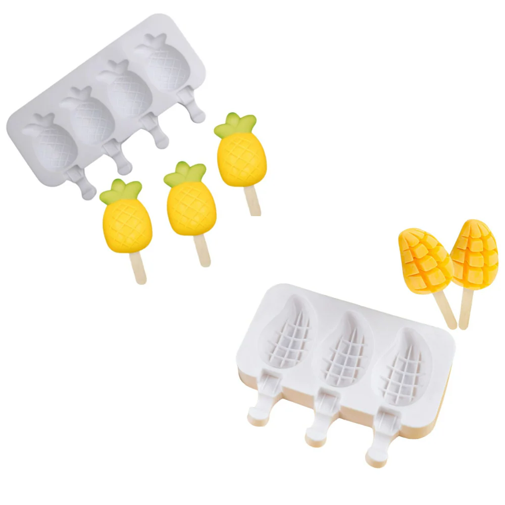 Moldes para Paletas de Frutas Mango y Piña - Imagen 5