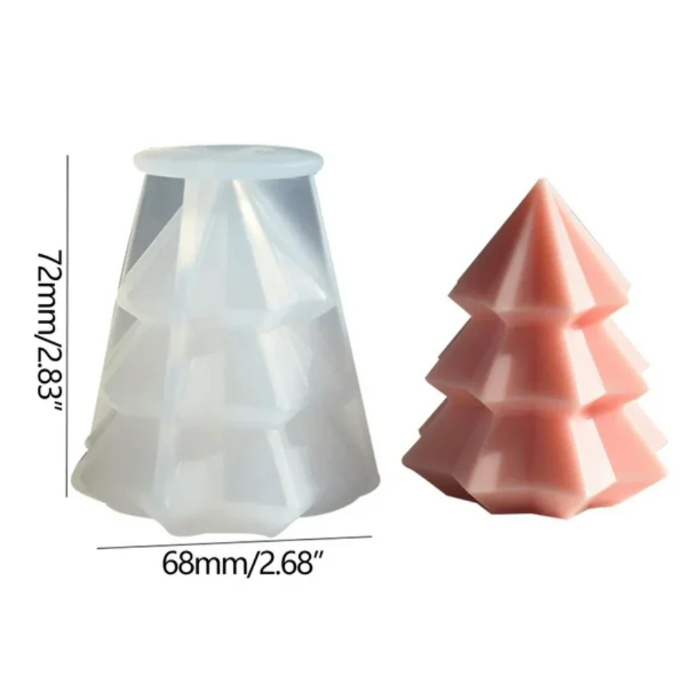 Set 3 Moldes Pinos Geométricos - Imagen 4