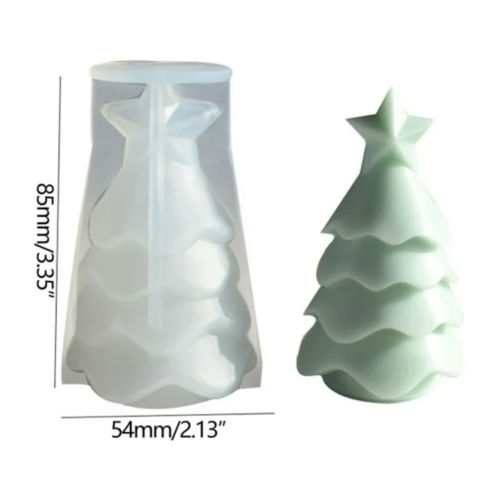 Set 3 Moldes Pinos Geométricos - Imagen 3