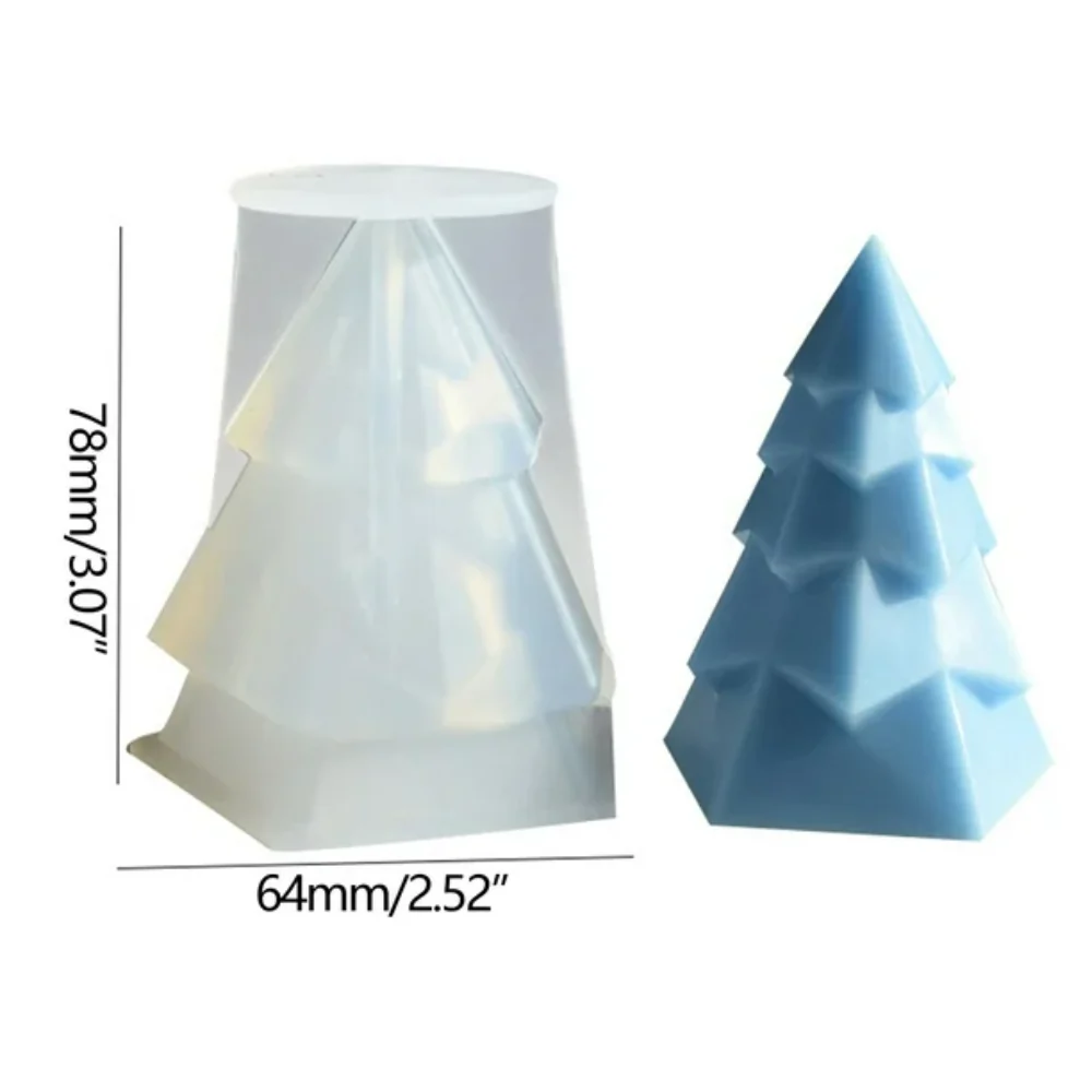 Set 3 Moldes Pinos Geométricos - Imagen 5