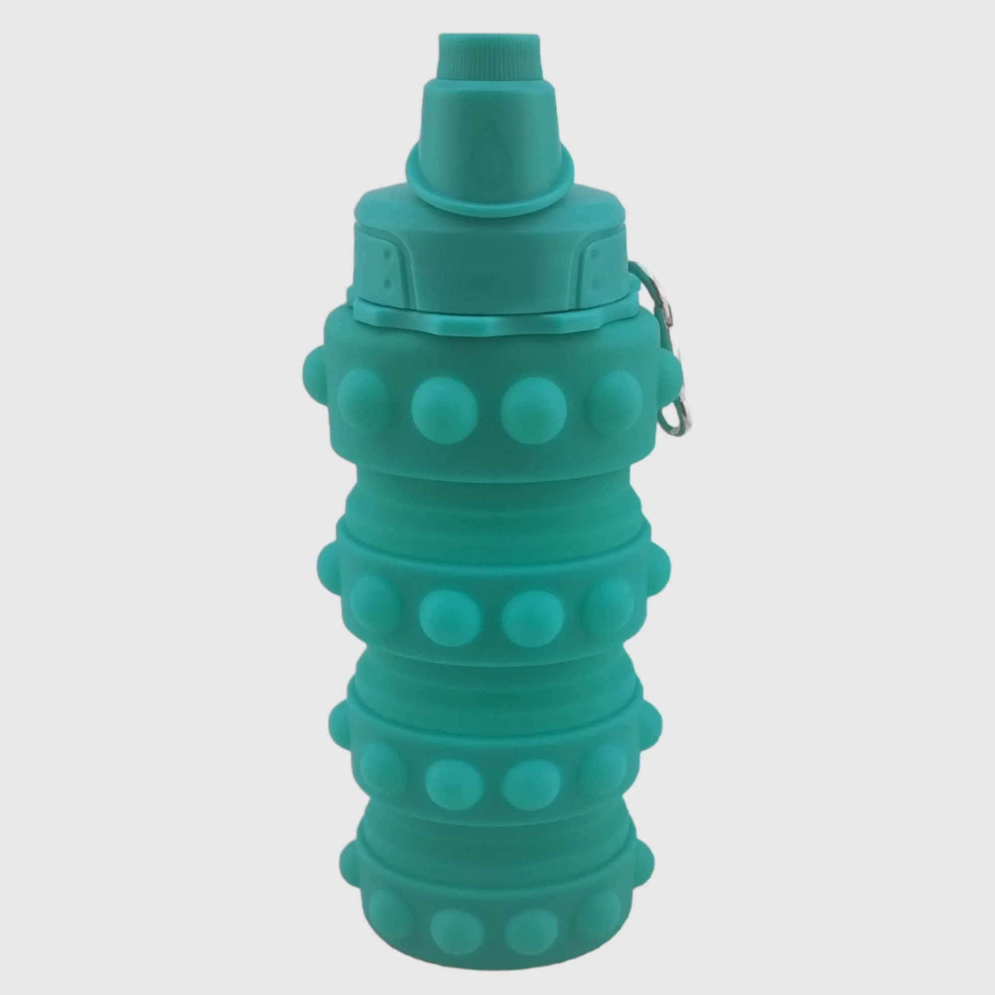 Botella de Silicon Expandible con Burbujas Antiestrés Top Choice 550ml