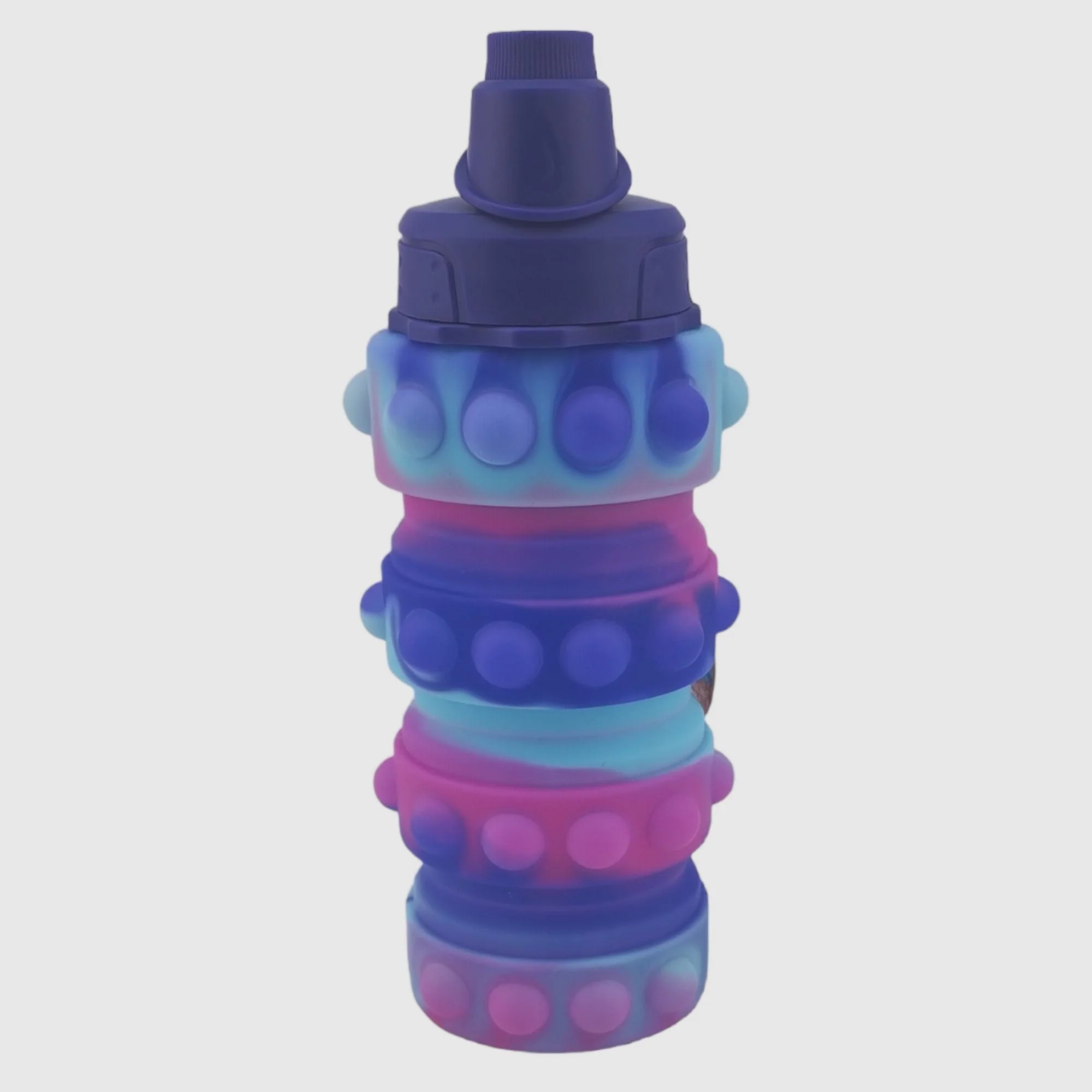 Botella de Silicon Expandible con Burbujas Antiestrés Top Choice 550ml - Imagen 5