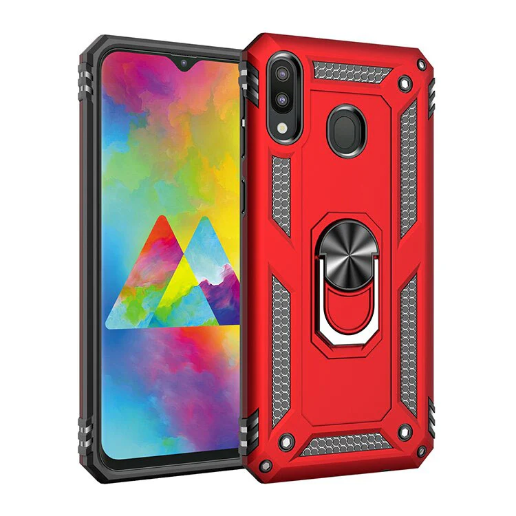 Funda Armor Anillo uso Rduo Para Samsung M20 - Imagen 3