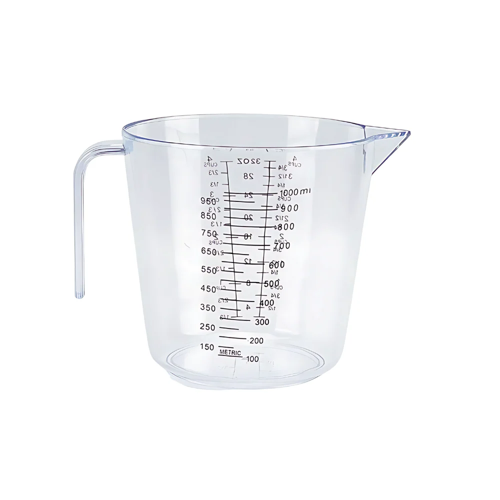 Taza Medidora 1Lt Plástica.