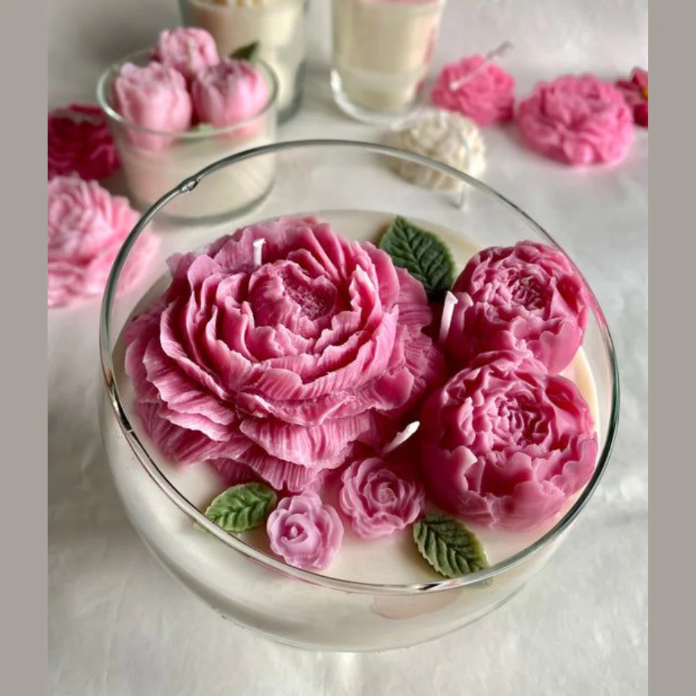 Frasco Redondo para Vela 8x15 cm - Imagen 3