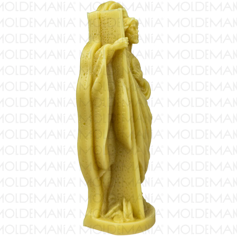 Molde de San Judas Tadeo 3D Molde de Silicón para Vela - Imagen 4