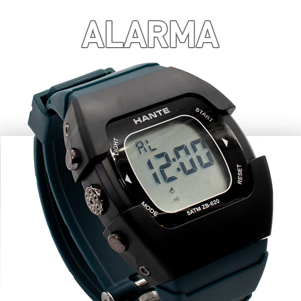 Reloj Digital Caballero ZB-620 (ABA) J06499 - Imagen 4