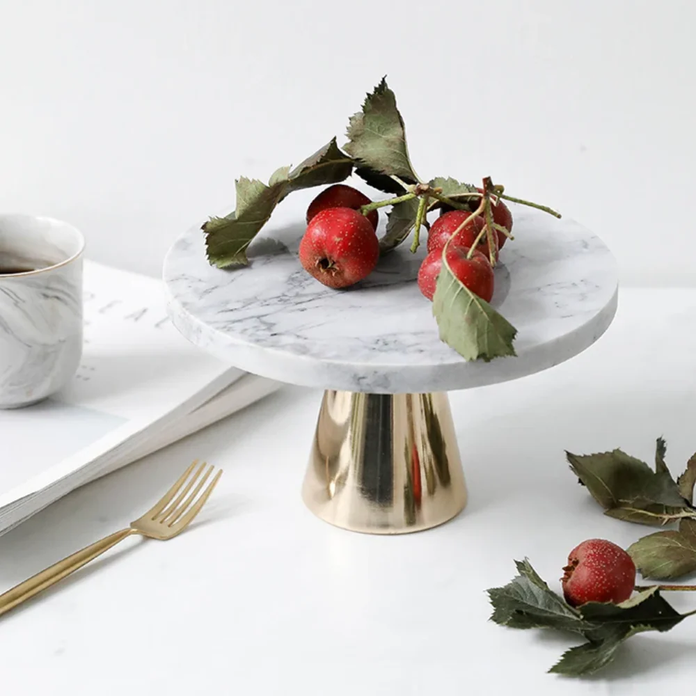 Base Marmol Redonda Pastel - Imagen 2