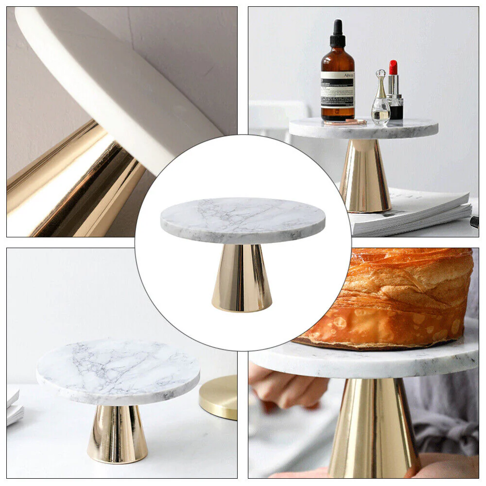 Base Marmol Redonda Pastel - Imagen 3