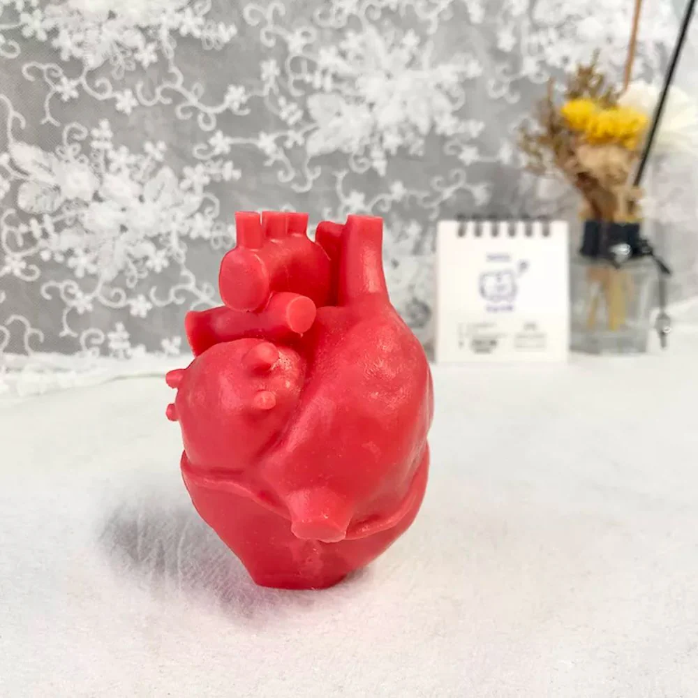 Molde Corazón Humano 3D Molde de Silicón - Imagen 2