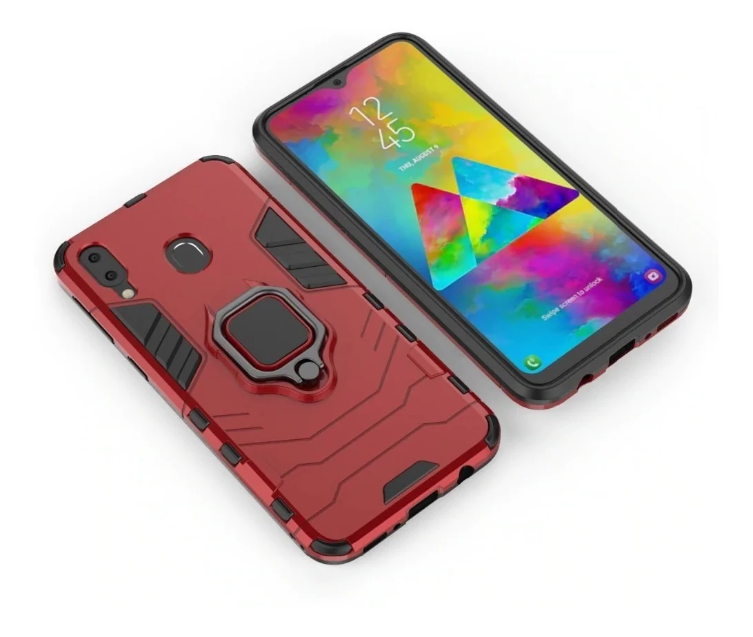 Funda Uso Rudo Anillo Para Samsung M20 B05636 - Imagen 4