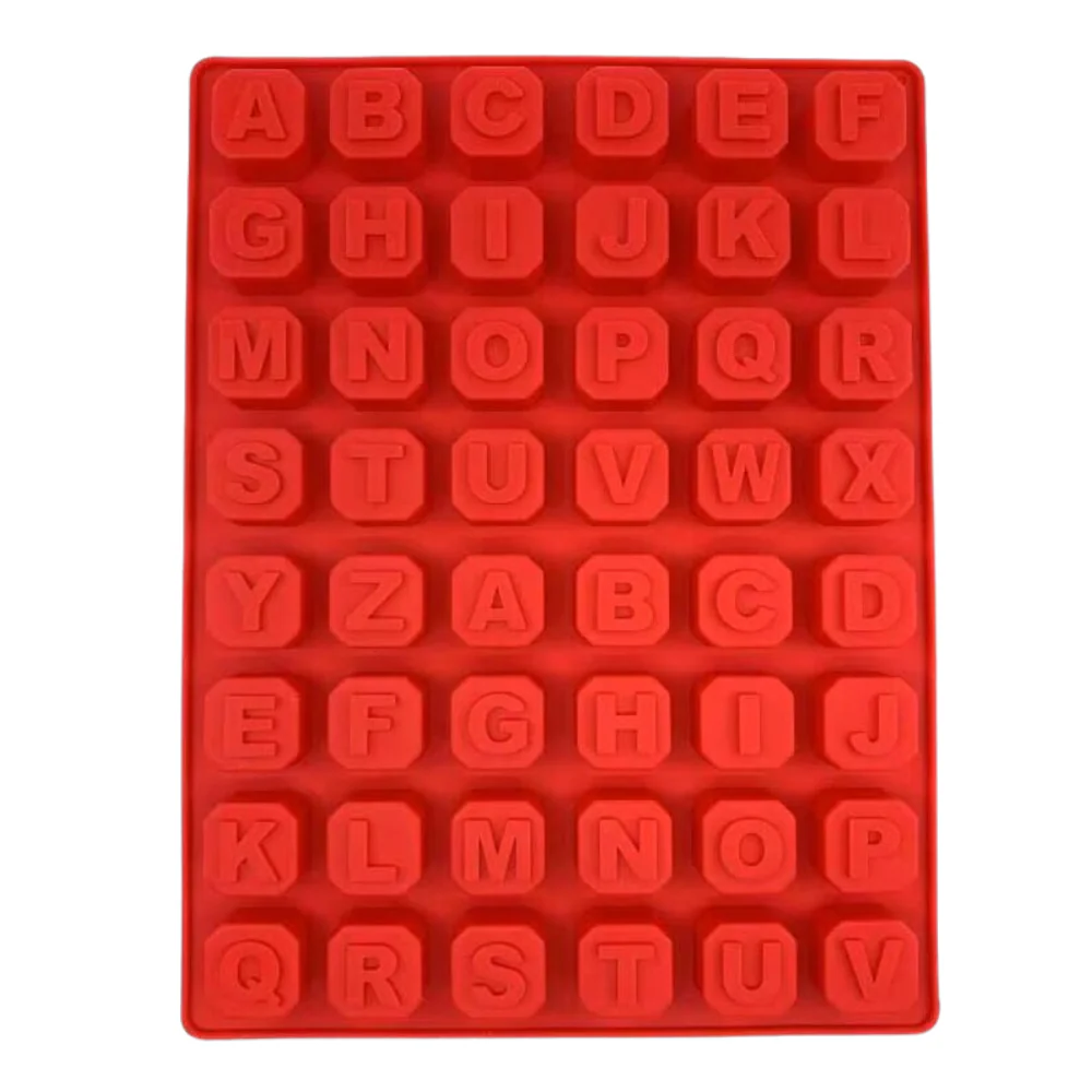 Molde Abecedario Cubitos ABC Molde de Silicón