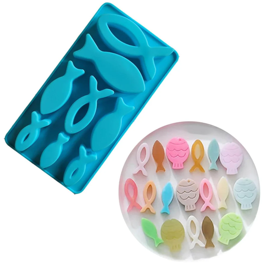Molde de pez Ichthus Religioso de silicon