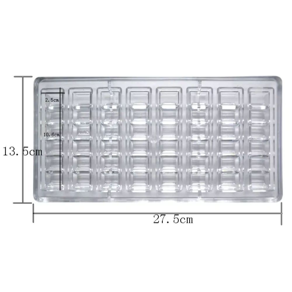 Molde para Barra de Chocolate Molde de Policarbonato Pro - Imagen 4