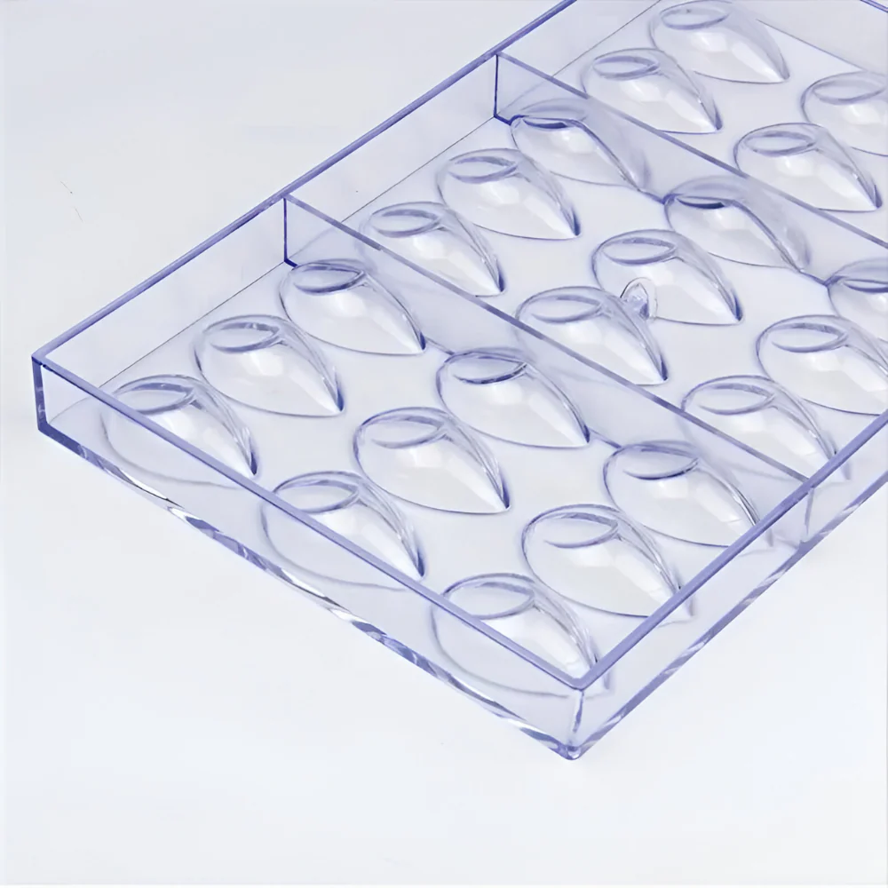 Molde para Chocolate de Gota de Agua Molde de Policarbonato - Imagen 2