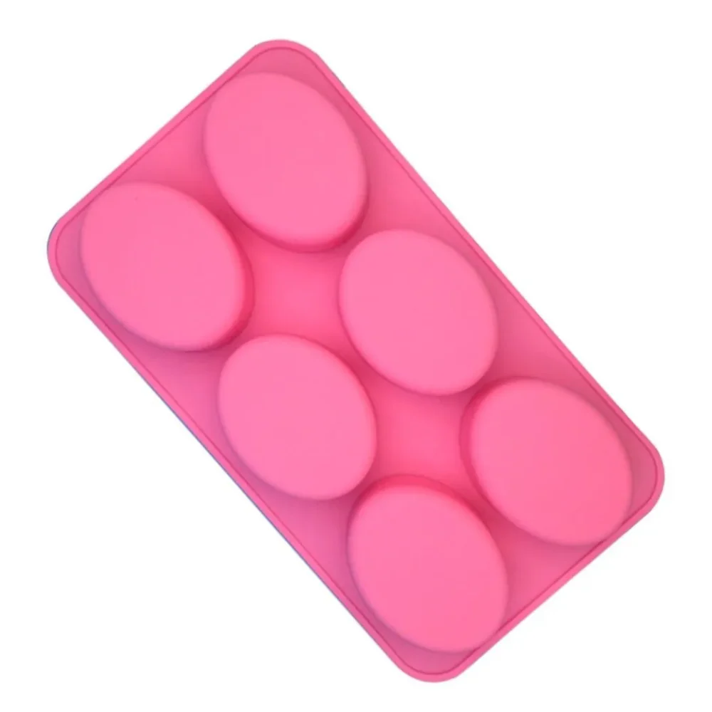 Molde 6 Ovalos Jaboneros Grandes