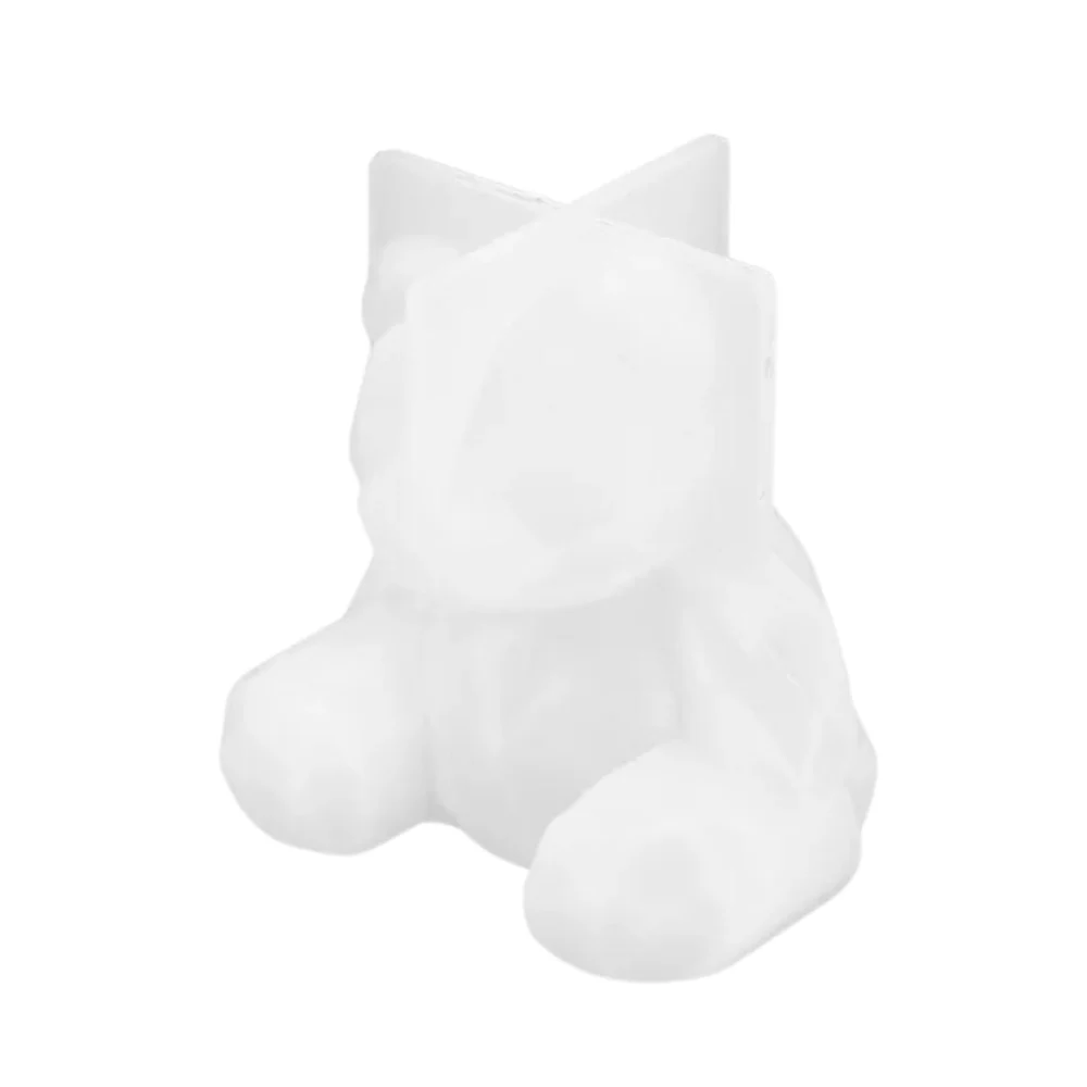 Molde Oso Geométrico 3D para Resina 7 cm - Imagen 3