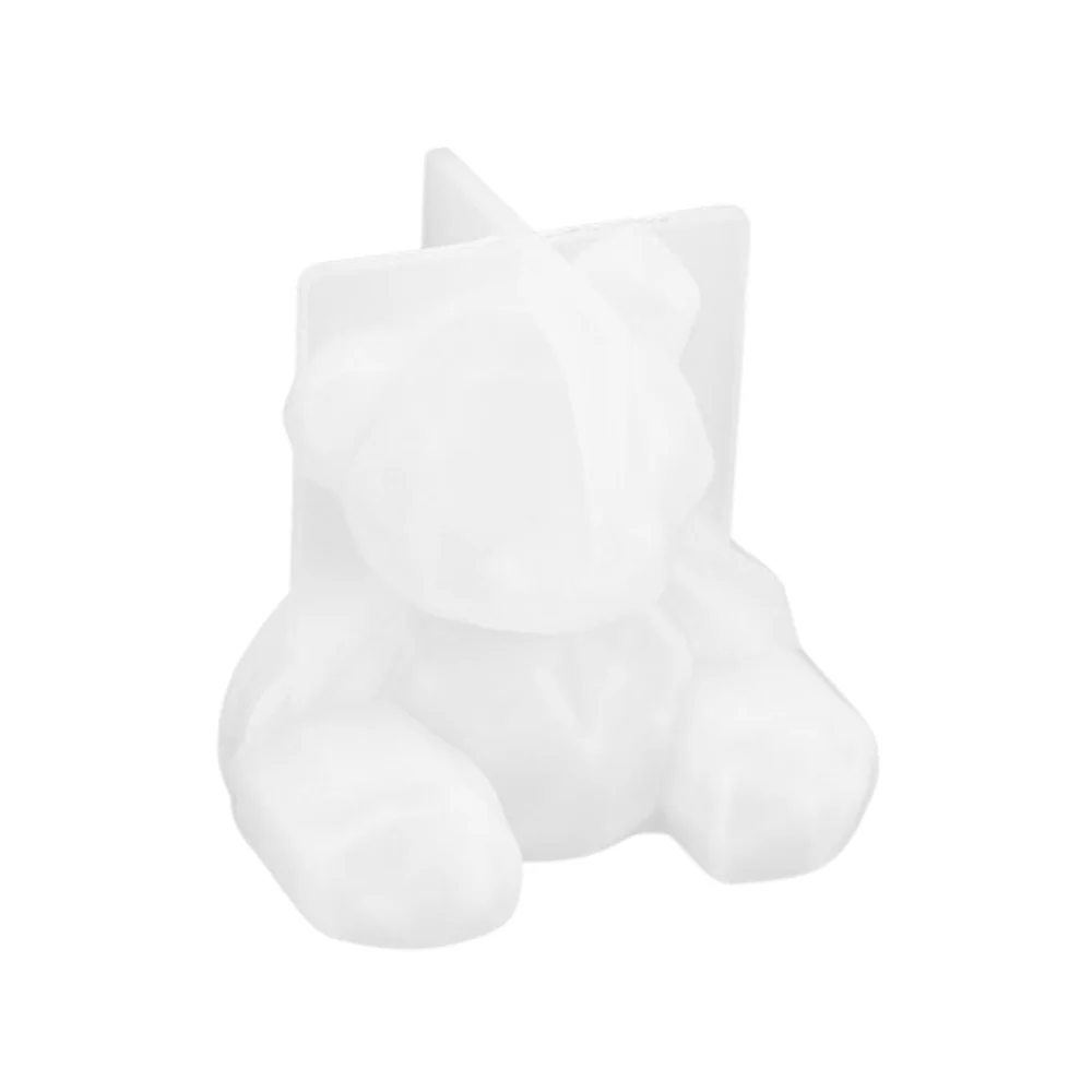 Molde Oso Geométrico 3D para Resina 7 cm - Imagen 4