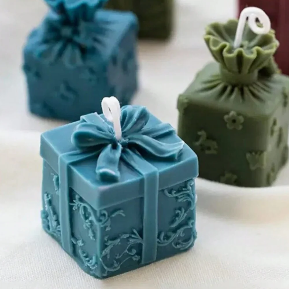 Molde Caja de Regalo con Moño 3D - Imagen 2